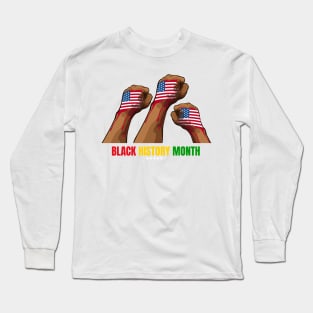 black history month Long Sleeve T-Shirt